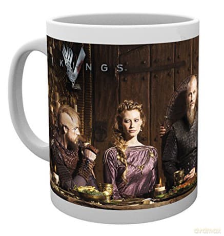 Vikings: Ltd Vikings, Table, Kubek, Wood wielokolorowy, 15 x 10 x 9 cm