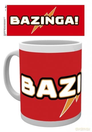 The Big Bang Theory: Ltd, The Big Bang Theory, Bazinga, Kubek, Wood 15x10x9 cm