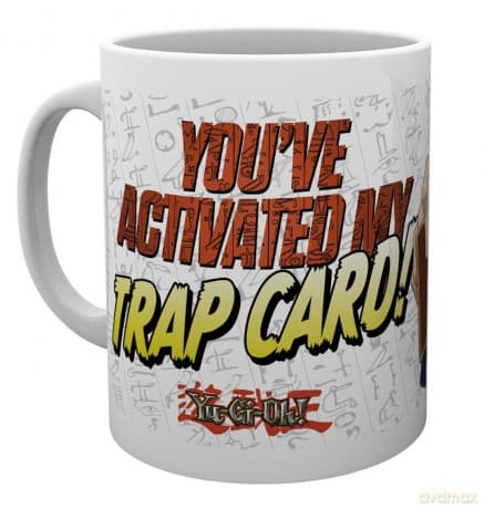 Yu Gi Oh: Ltd, Yu Gi Oh, Trap Card, Kubek, Wood 15 x 10 x 9 cm