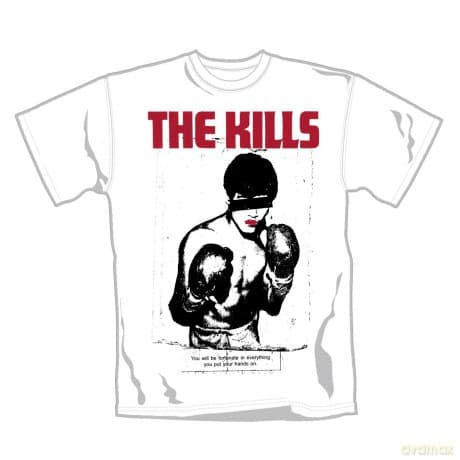 The Kills: Boxer, White (S) [T-SHIRT]