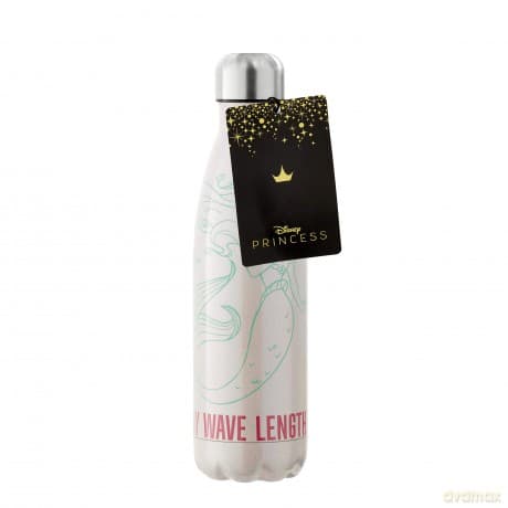 The Little Mermaid: Pearl Anniversary: Little Mermaid - Metal Water Bottle - On My Wave Length