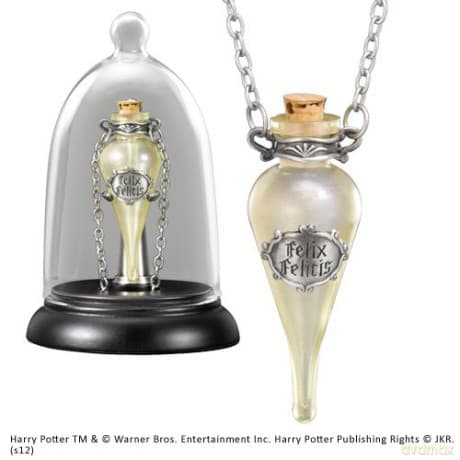 Harry Potter: Felix Felicis Pendant and Display