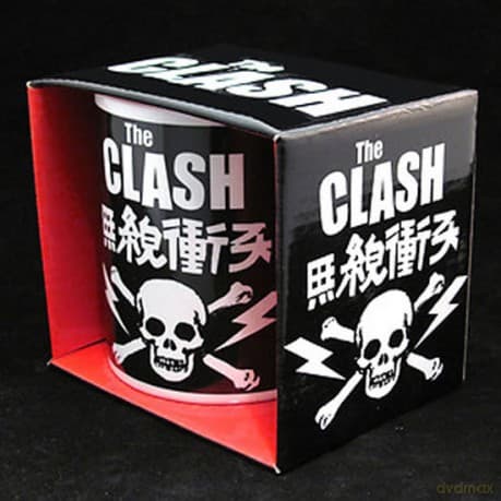 The Clash: Skull Boxed Mug, White [KUBEK]