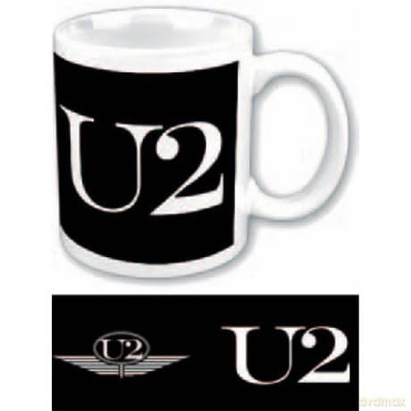 U2: Logo Boxed Mug, White [KUBEK]