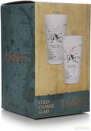 The Hobbit: The Hobbit Map Cold Change Glass