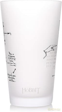 The Hobbit: The Hobbit Map Cold Change Glass