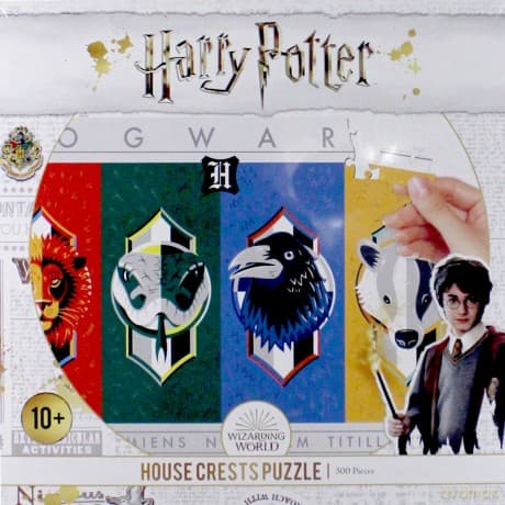 Harry Potter House Crests 500 el. [PUZZLE]