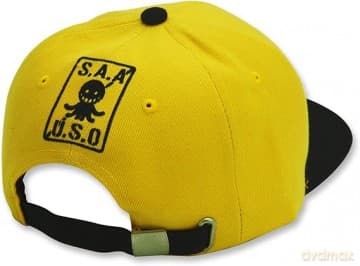 ASSASSINATION CLASSROOM Snapback Cap Black & Yellow Koro