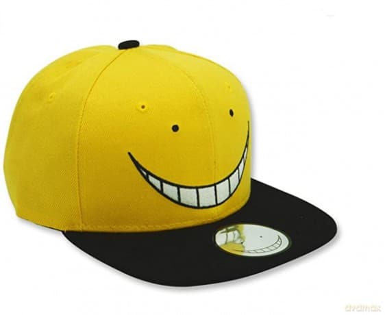 ASSASSINATION CLASSROOM Snapback Cap Black & Yellow Koro