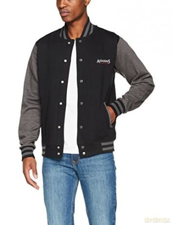 ASSASSIN'S CREED Jacket Crest man black/dark grey