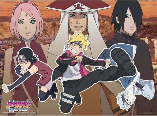 BORUTO Poster New Team 7 (52x38)