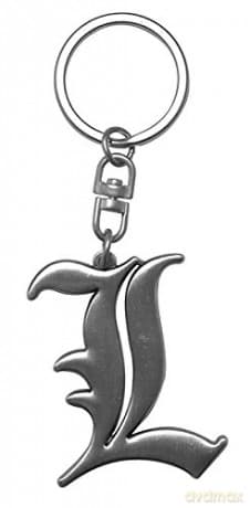 DEATH NOTE Brelok 3D L Symbol