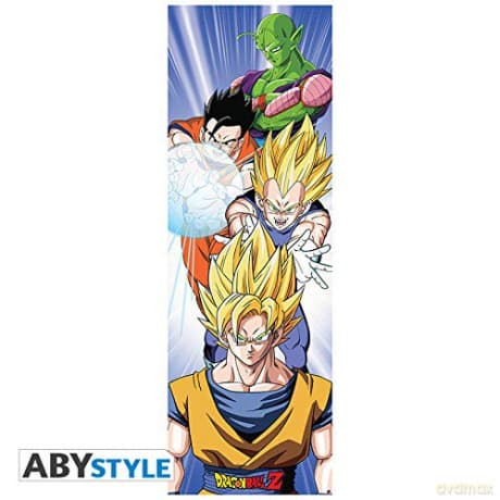 DRAGON BALL Door Poster Saiyans (53x158)