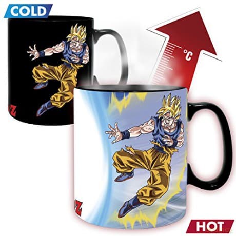 DRAGON BALL Kubek zmieniający kolor 460 ml DBZ/ Goku VS Buu box