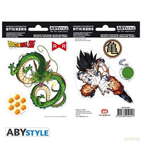 DRAGON BALL - Naklejki 16 cm/ 2 sheets DBZ/ Shenron