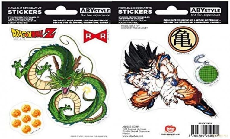 DRAGON BALL - Naklejki 16 cm/ 2 sheets DBZ/ Shenron