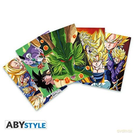 DRAGON BALL Postcards DBZ Set 1 (14,80,5)