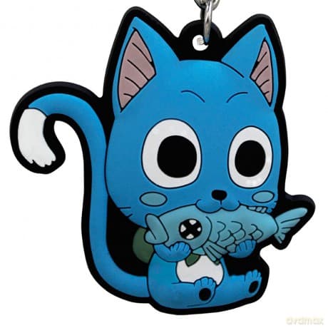 FAIRY TAIL Keychain PVC Happy