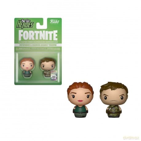 FORTNITE POP! Pint Sized! Vinyl: Pathfinder & Highrise Assault Troo