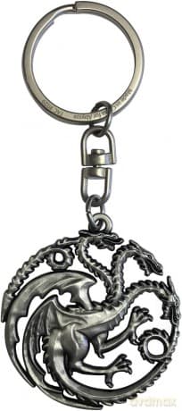 GAME OF THRONES Keychain 3D Targaryen (Gra o Tron)