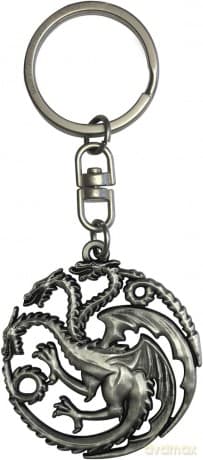 GAME OF THRONES Keychain 3D Targaryen (Gra o Tron)
