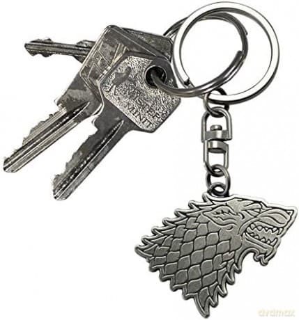 GAME OF THRONES Keychain Stark (Gra o Tron)