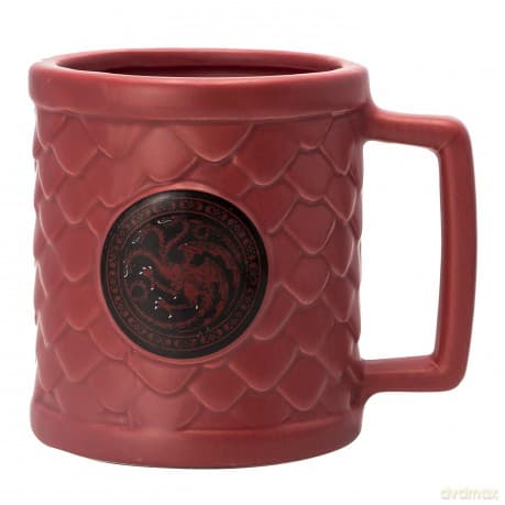GAME OF THRONES Kubek 3D Targaryen (Gra o Tron)