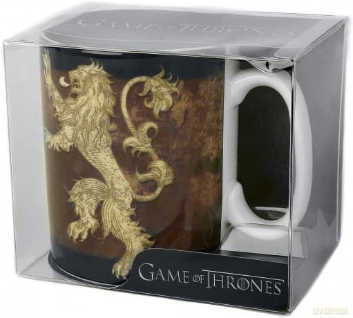 GAME OF THRONES Kubek 460 ml - Lannister porcl. with box (Gra o Tron)