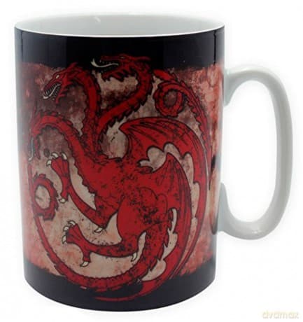 GAME OF THRONES Kubek 460 ml - Targaryen porcl. with box (Gra o Tron)