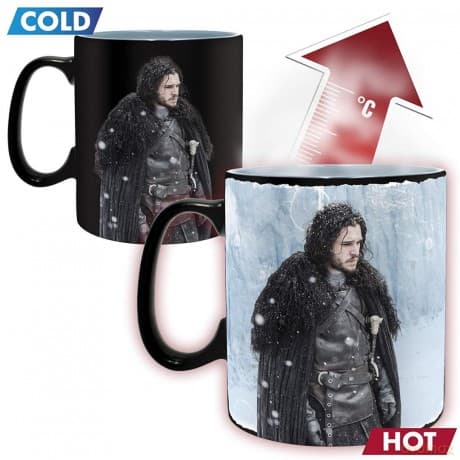 GAME OF THRONES Kubek zmieniający kolor 460 ml Winter is here box (Gra o Tron)