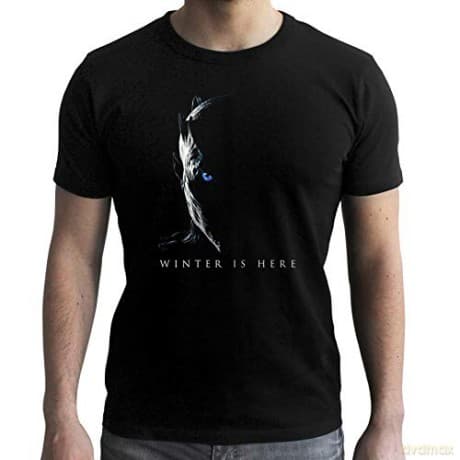 GAME OF THRONES T-shirt 'Night King man SS black new fit (Gra o Tron) XXL