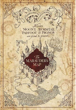HARRY POTTER Poster ? Maurauder's Map ? (91.51x61)