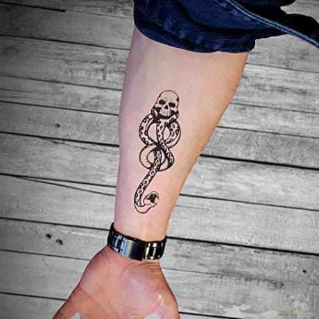 HARRY POTTER Tatuaże zmywalne 15 x 10 cm