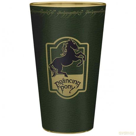LORD OF THE RINGS Duża szklanka 400 ml Prancing Pony