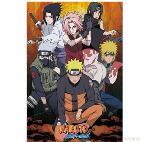 NARUTO SHIPPUDEN Poster Group (91.5 x 61)