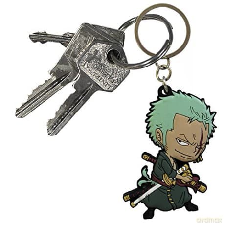 ONE PIECE Keychain PVC Zoro SD