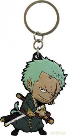 ONE PIECE Keychain PVC Zoro SD