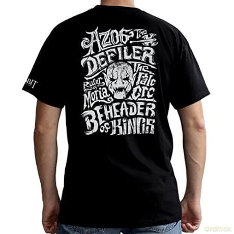 THE HOBBIT T-shirt Azog man SS black basic S