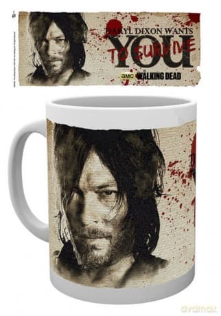 THE WALKING DEAD 300 ml Kubek : Daryl Needs You