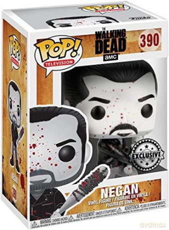 THE WALKING DEAD POP Vinyl Negan Black & White (exc)