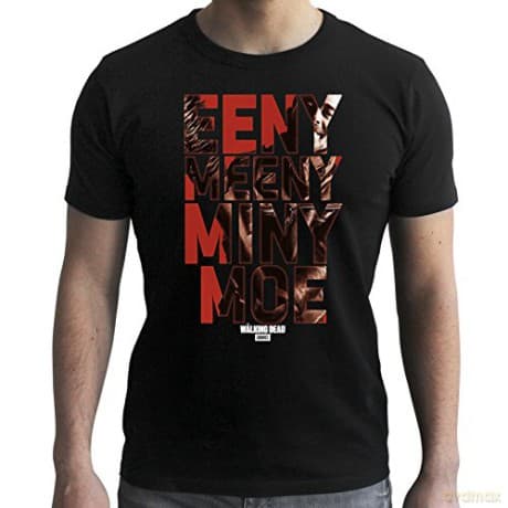 THE WALKING DEAD T-shirt Eeny Meeny man SS black basic S