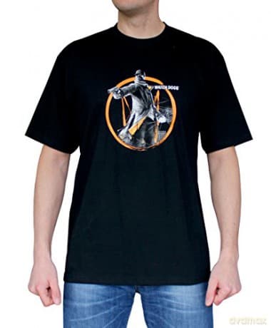 WATCH DOGS T-shirt Fox Tag man SS black basic XXL