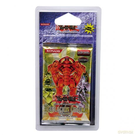 YU-GI-OH! JCC BLISTER Sobre Revelacion Oscura 34