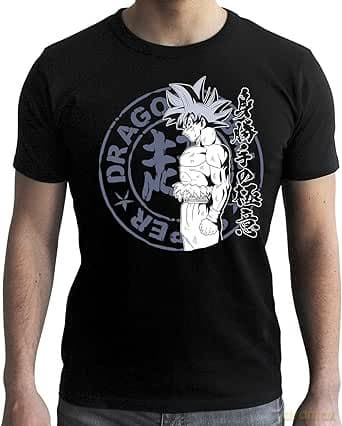 DRAGON BALL SUPER T-shirt Goku UI man SS black New fit S