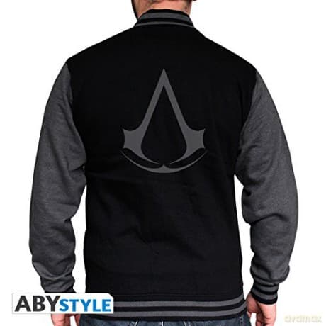 ASSASSIN'S CREED Jacket Crest man black/dark grey