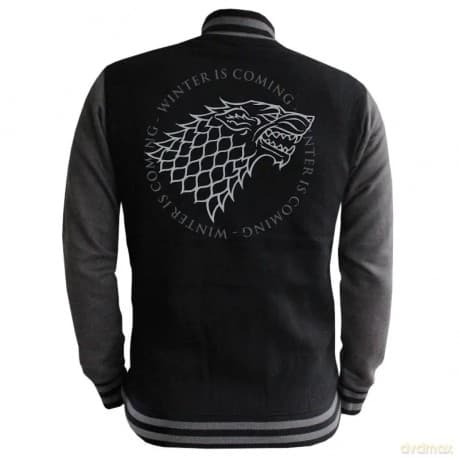 GAME OF THRONES Jacket Stark man black/dark grey (Gra o Tron)