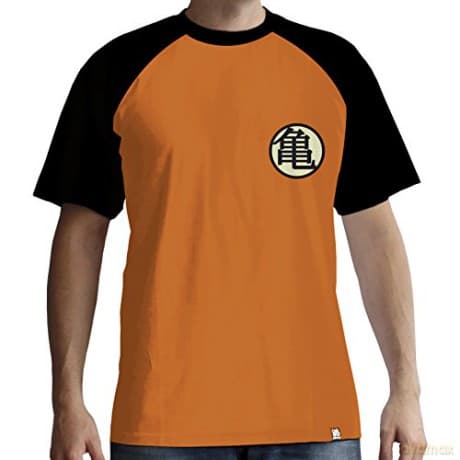 DRAGON BALL T-shirt Kame Symbol man SS orange premium L