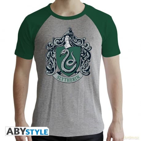 HARRY POTTER Slytherin premium T-shirt męski S
