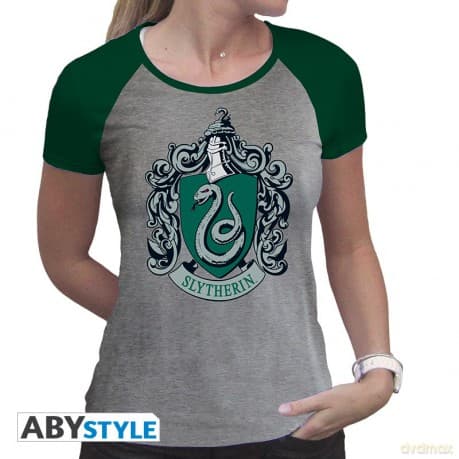 HARRY POTTER Slytherin premium T-shirt  damski S