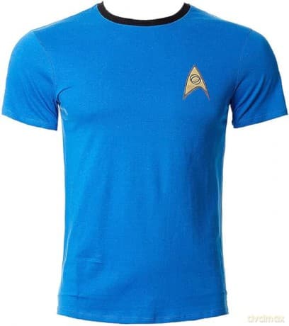 STAR TREK T-shirt Crew man SS white premium M